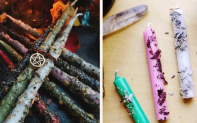 Kerzen richtig salben